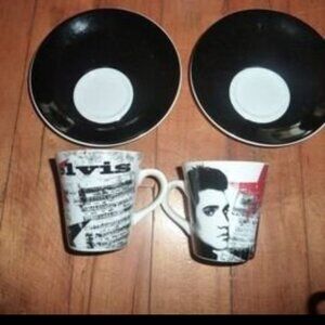 Elvis Espresso Collectors Edition Cups